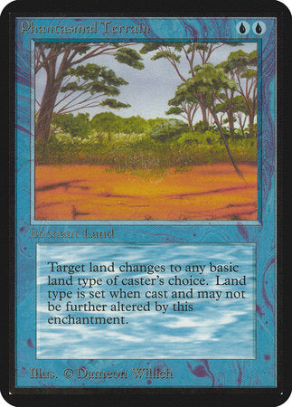 Phantasmal Terrain [Limited Edition Alpha] | Rook's Games and More