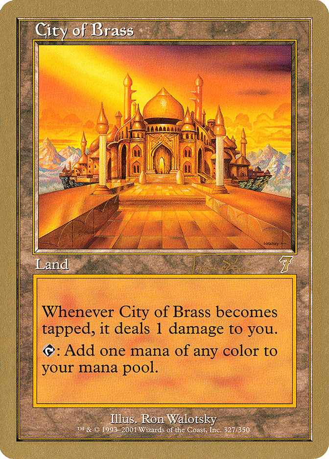 City of Brass (Jan Tomcani) [World Championship Decks 2001] | Rook's Games and More