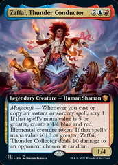 Zaffai, Thunder Conductor (Extended) [Commander 2021]