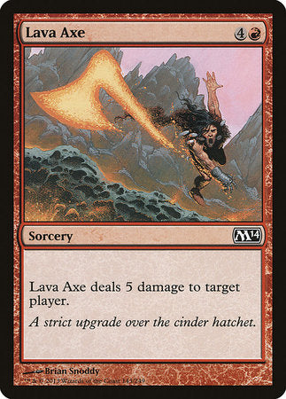 Lava Axe [Magic 2014] | Rook's Games and More