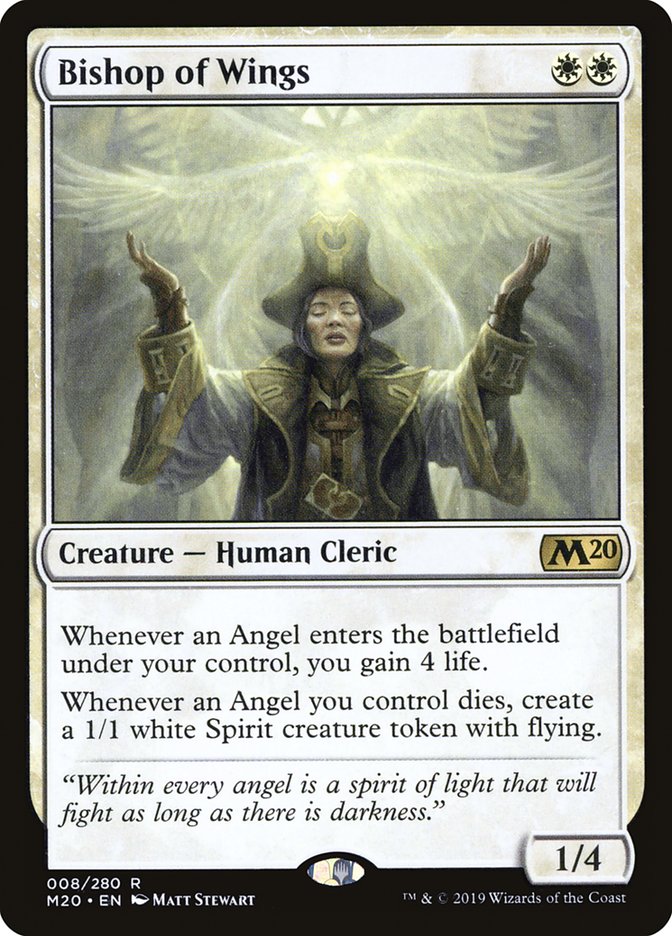 Bishop of Wings [Core Set 2020] | Rook's Games and More