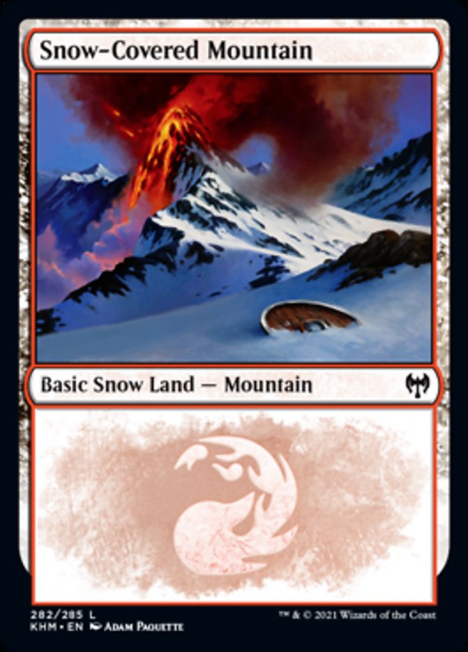 Snow-Covered Mountain (282) [Kaldheim] | Rook's Games and More