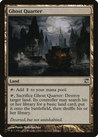 Ghost Quarter [Innistrad] | Rook's Games and More