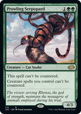 Prowling Serpopard [Jumpstart 2022] | Rook's Games and More