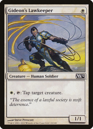 Gideon's Lawkeeper [Magic 2012] | Rook's Games and More