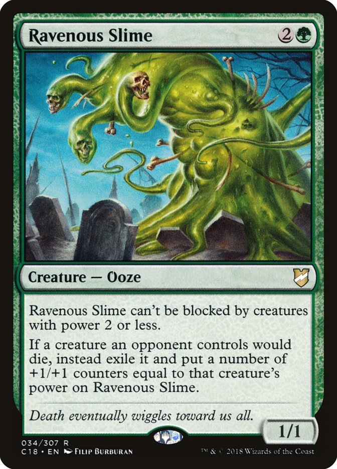 Ravenous Slime [Commander 2018] | Rook's Games and More