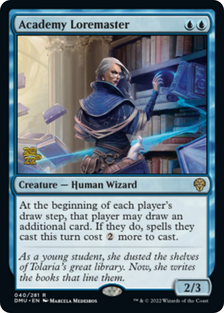 Academy Loremaster [Dominaria United Prerelease Promos] | Rook's Games and More
