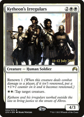 Kytheon's Irregulars [Magic Origins Promos] | Rook's Games and More