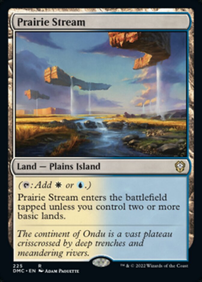Prairie Stream [Dominaria United Commander] | Rook's Games and More