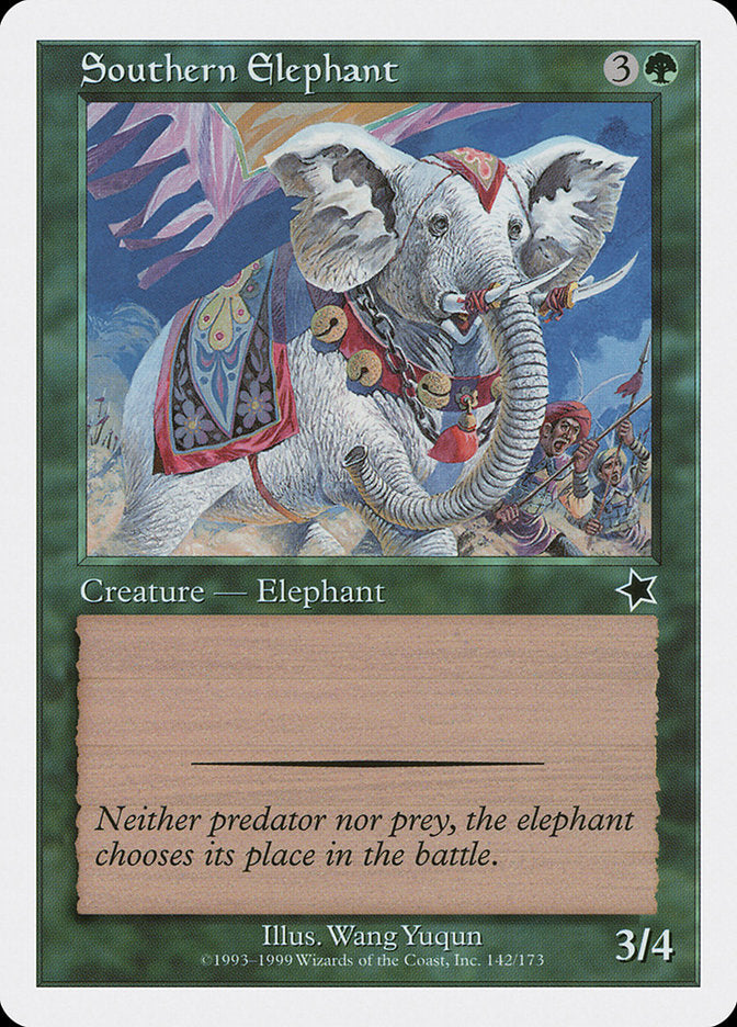 Southern Elephant [Starter 1999] | Rook's Games and More