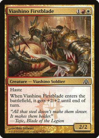 Viashino Firstblade [Dragon's Maze] | Rook's Games and More