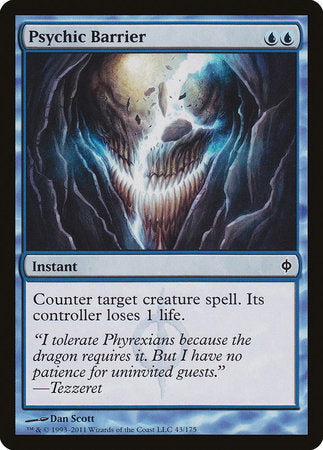 Psychic Barrier [New Phyrexia] | Rook's Games and More