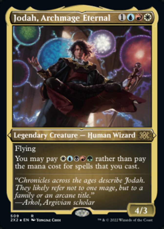 Jodah, Archmage Eternal (Foil Etched) [Double Masters 2022] | Rook's Games and More
