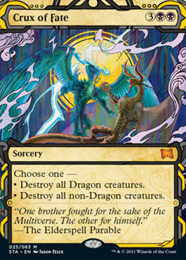 Crux of Fate (Etched Foil) [Strixhaven Mystical Archive] | Rook's Games and More