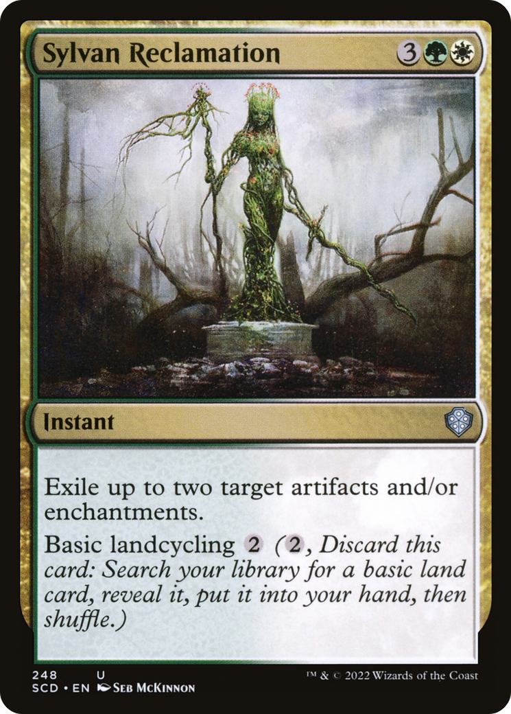 Sylvan Reclamation [Starter Commander Decks] | Rook's Games and More