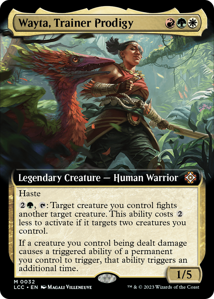 Wayta, Trainer Prodigy (Extended Art) [The Lost Caverns of Ixalan Commander] | Rook's Games and More