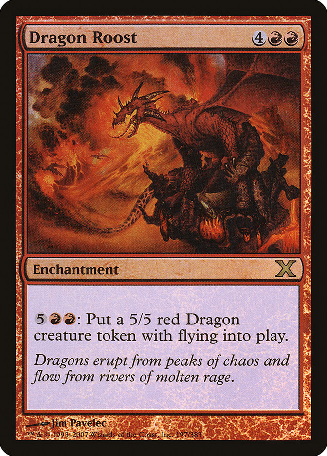 Dragon Roost (Premium Foil) [Tenth Edition] | Rook's Games and More