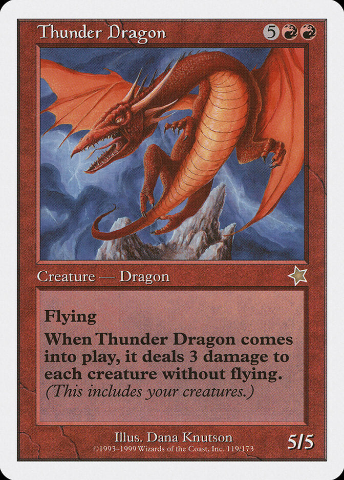 Thunder Dragon [Starter 1999] | Rook's Games and More