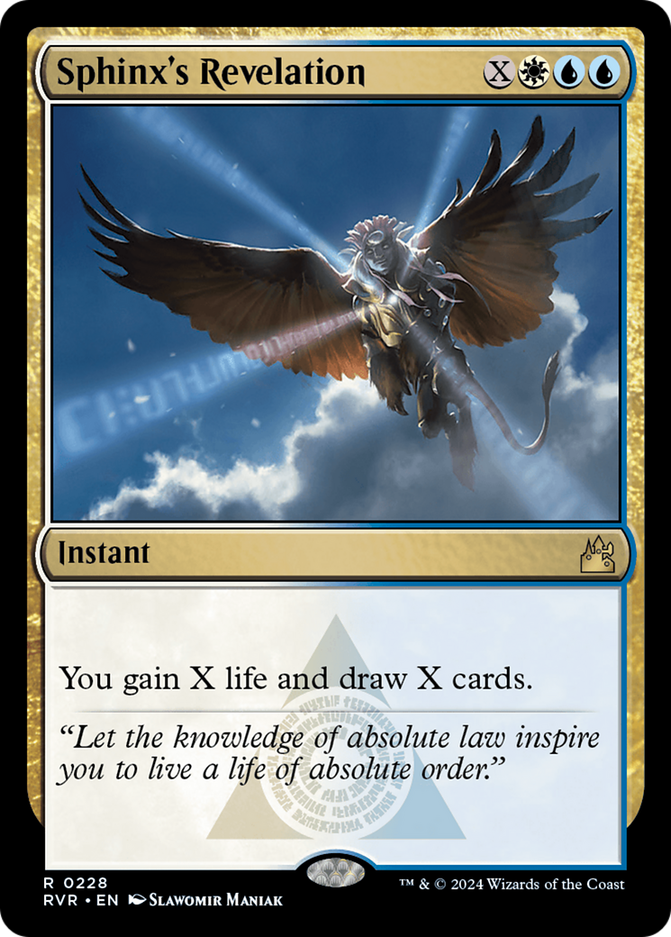 Sphinx's Revelation [Ravnica Remastered] | Rook's Games and More