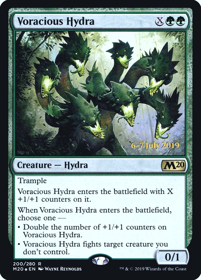 Voracious Hydra  [Core Set 2020 Prerelease Promos] | Rook's Games and More