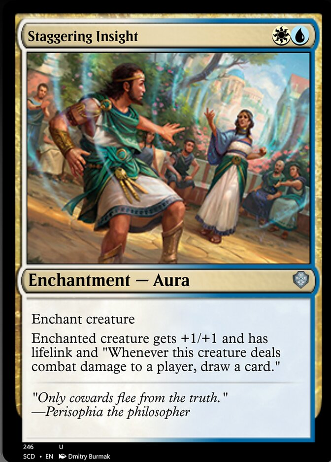 Staggering Insight [Starter Commander Decks] | Rook's Games and More