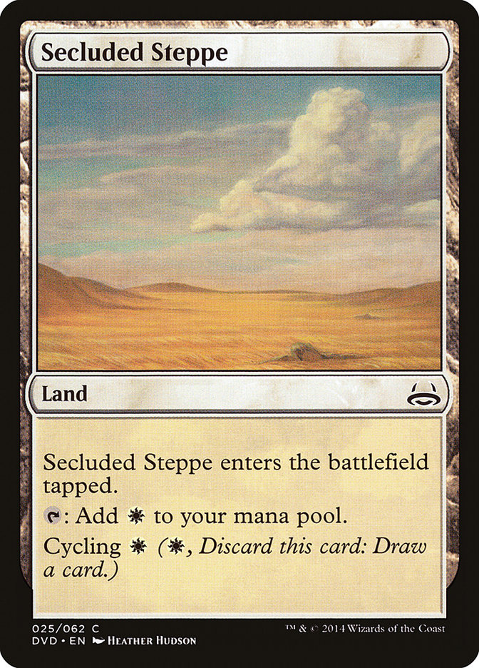 Secluded Steppe (Divine vs. Demonic) [Duel Decks Anthology] | Rook's Games and More