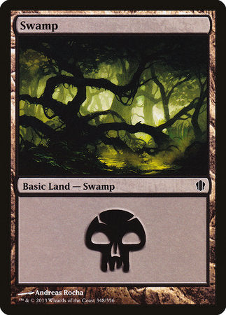 Swamp (348) [Commander 2013] | Rook's Games and More