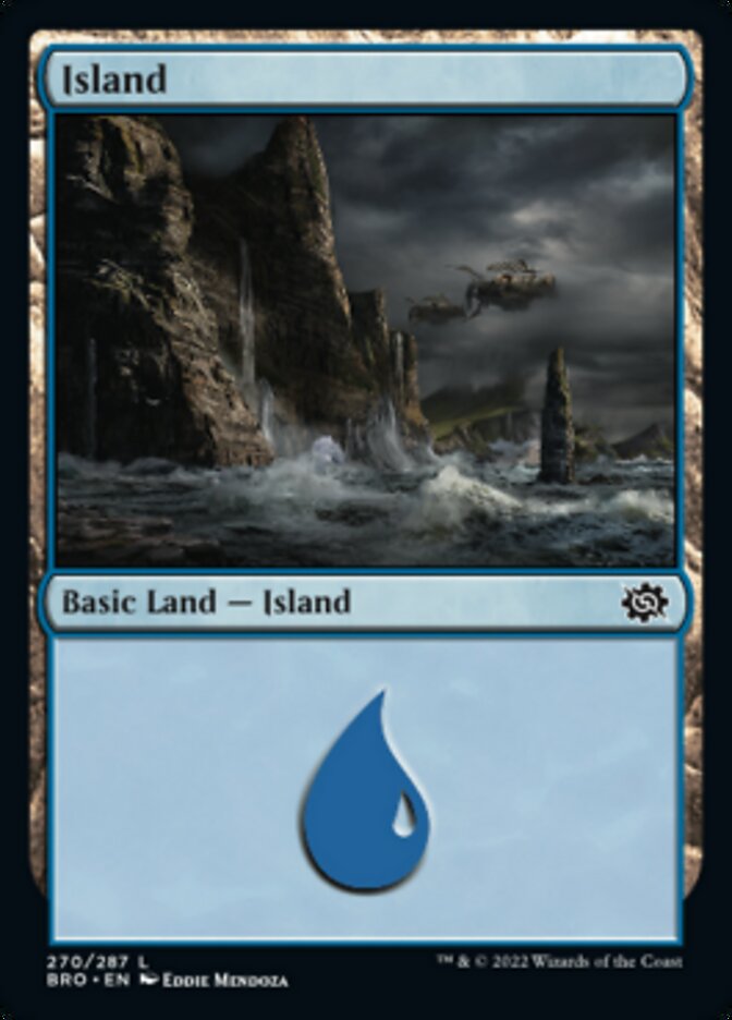 Island (270) [The Brothers' War] | Rook's Games and More