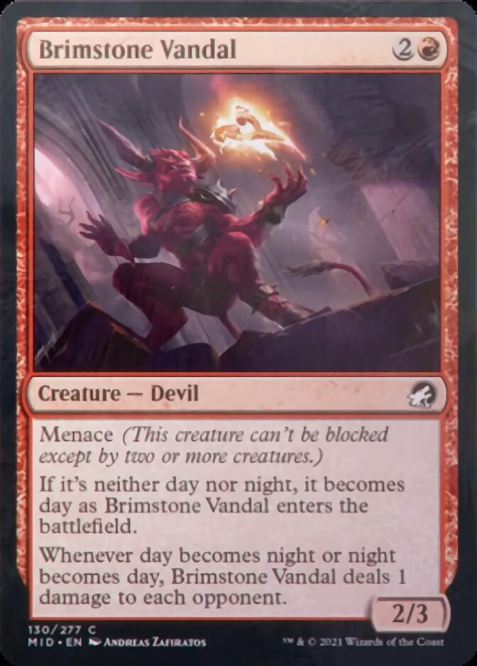 Brimstone Vandal [Innistrad: Midnight Hunt] | Rook's Games and More