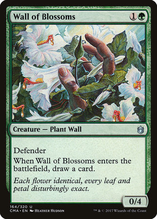 Wall of Blossoms [Commander Anthology] | Rook's Games and More