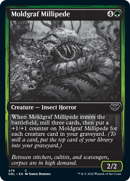 Moldgraf Millipede [Innistrad: Double Feature] | Rook's Games and More