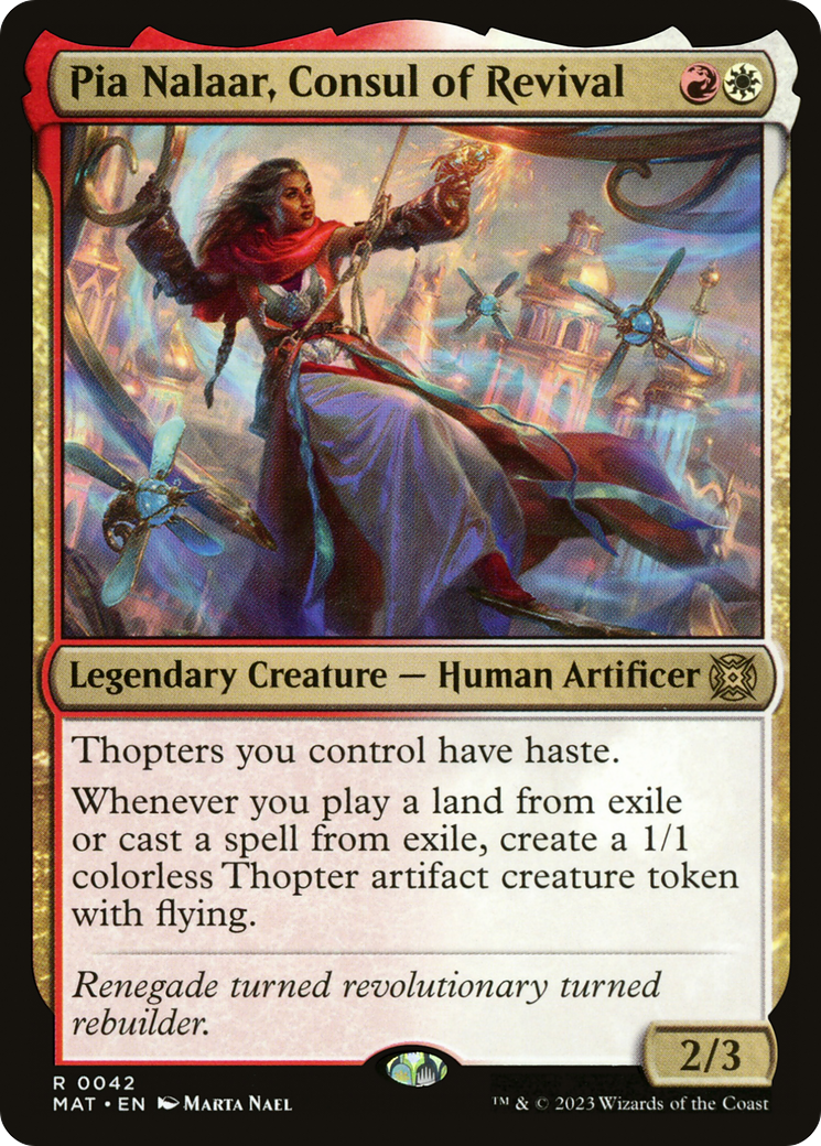 Pia Nalaar, Consul of Revival [March of the Machine: The Aftermath] | Rook's Games and More