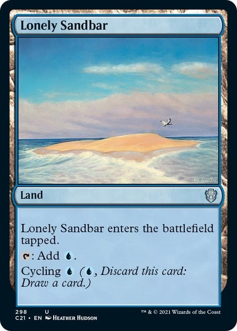 Lonely Sandbar [Commander 2021] | Rook's Games and More