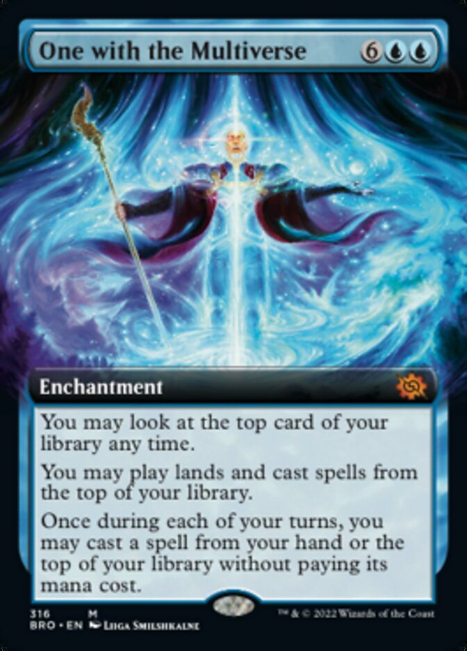 One with the Multiverse (Extended Art) [The Brothers' War] | Rook's Games and More