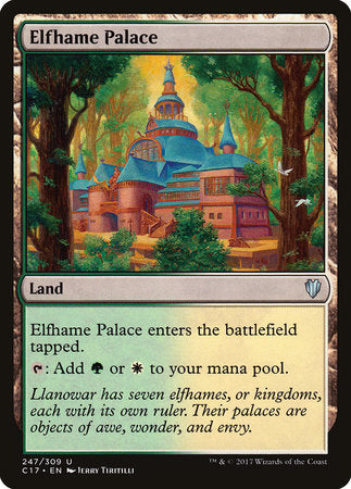 Elfhame Palace [Commander 2017] | Rook's Games and More