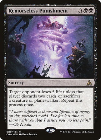 Remorseless Punishment [Oath of the Gatewatch] | Rook's Games and More