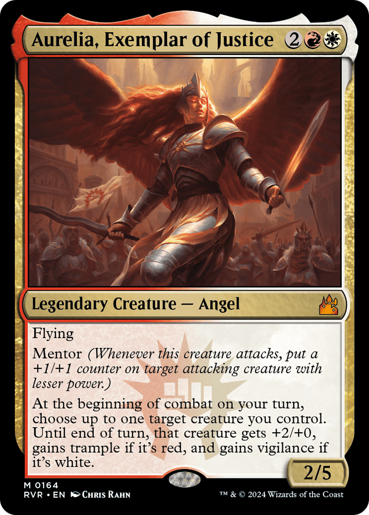 Aurelia, Exemplar of Justice [Ravnica Remastered] | Rook's Games and More