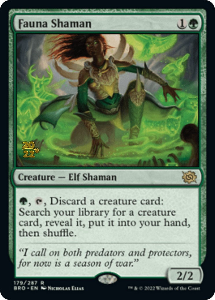 Fauna Shaman [The Brothers' War: Prerelease Promos] | Rook's Games and More