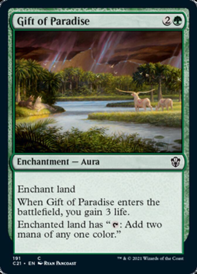 Gift of Paradise [Commander 2021] | Rook's Games and More