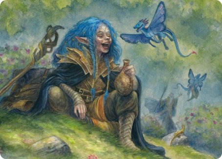 Feywild Trickster Art Card [Dungeons & Dragons: Adventures in the Forgotten Realms Art Series] | Rook's Games and More