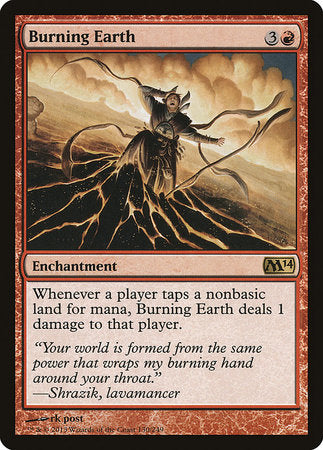 Burning Earth [Magic 2014] | Rook's Games and More