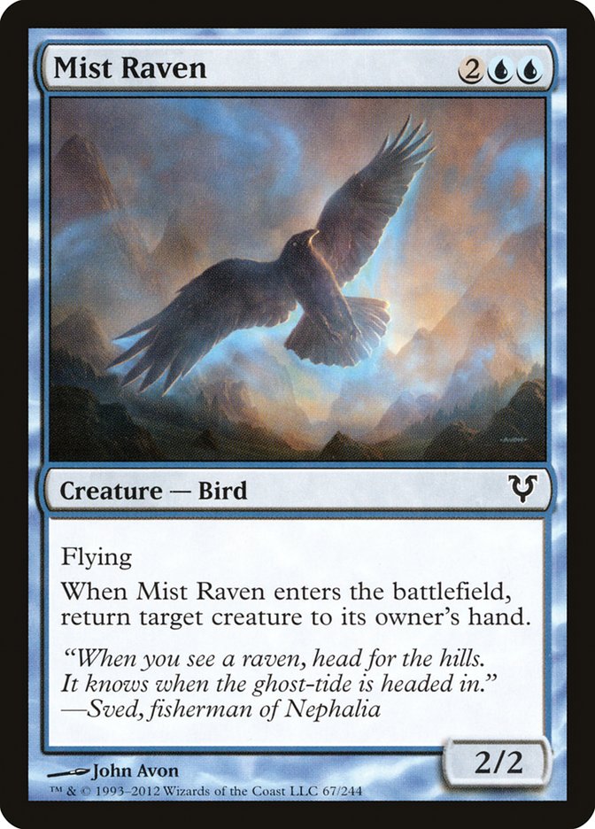 Mist Raven [Avacyn Restored] | Rook's Games and More
