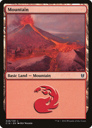 Mountain (348) [Commander 2016] | Rook's Games and More