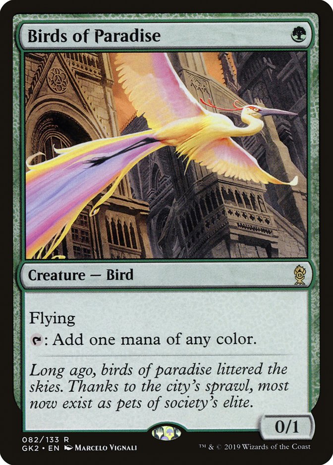 Birds of Paradise [Ravnica Allegiance Guild Kit] | Rook's Games and More