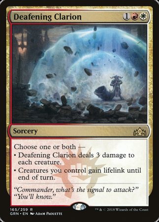 Deafening Clarion [Guilds of Ravnica] | Rook's Games and More
