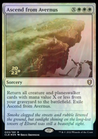 Ascend from Avernus [Commander Legends: Battle for Baldur's Gate Prerelease Promos] | Rook's Games and More