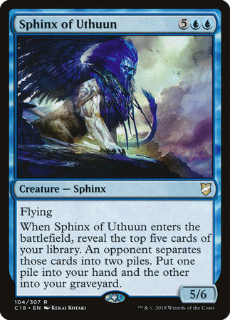 Sphinx of Uthuun [Commander 2018] | Rook's Games and More