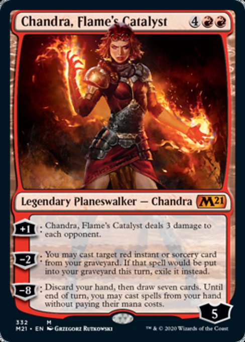 Chandra, Flame's Catalyst [Core Set 2021] | Rook's Games and More