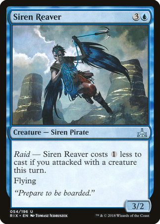 Siren Reaver [Rivals of Ixalan] | Rook's Games and More