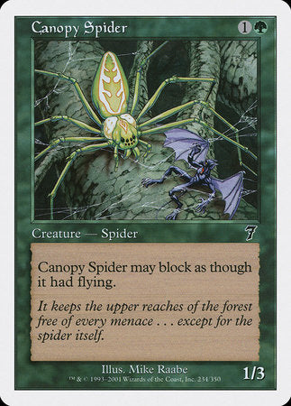 Canopy Spider [Seventh Edition] | Rook's Games and More